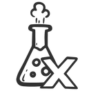 Illustration of a beaker with chemical smoke coming out