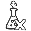 Beaker with chemicala favicon